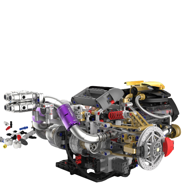 Elite V8 motorblok
