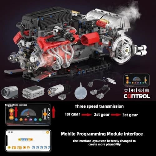 Ferrari V12 F140 motorblok