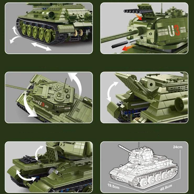 RC T34 tank